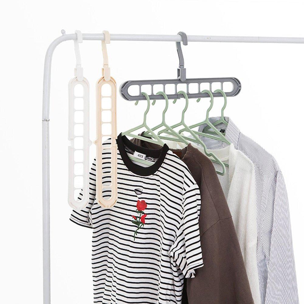Hole Plastic Hanger Hanging Hook Indoor Wardrobe Clothes Organization Storage Balcony Windowsill Suit Racks