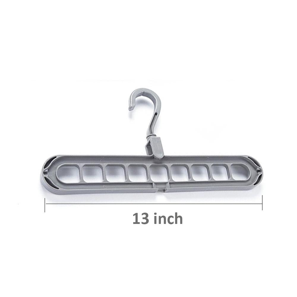Hole Plastic Hanger Hanging Hook Indoor Wardrobe Clothes Organization Storage Balcony Windowsill Suit Racks