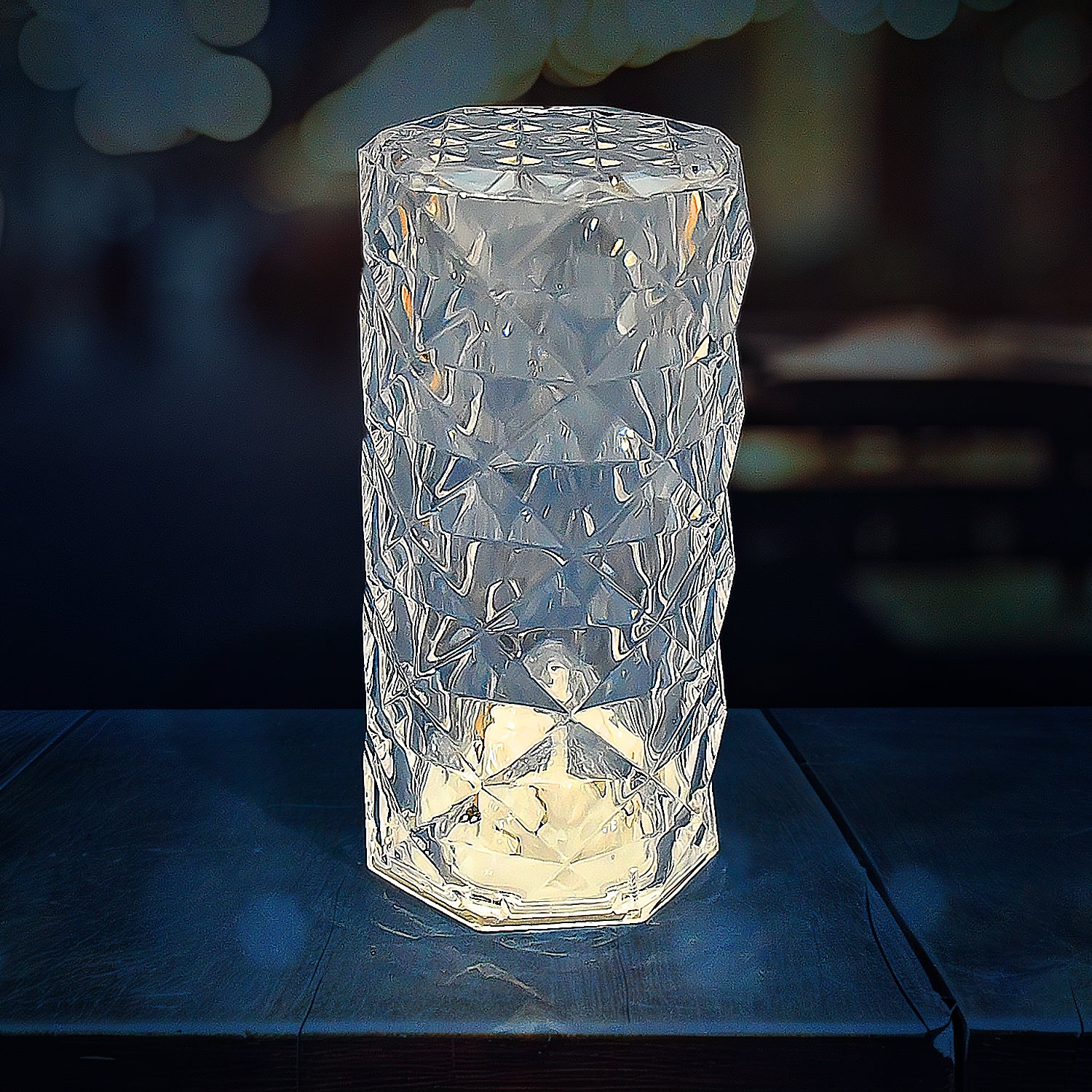 Diamond Table Lamp Candles