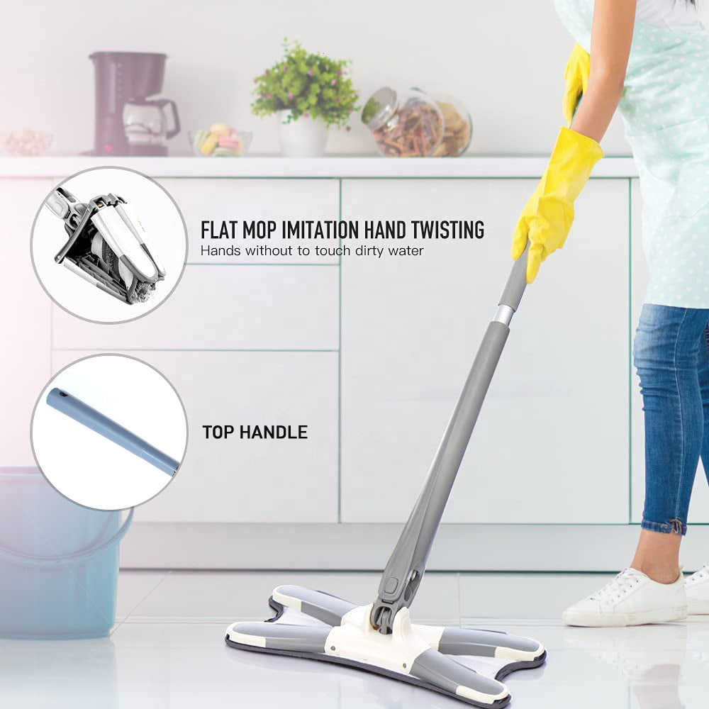 360° Squeeze Flat Mop