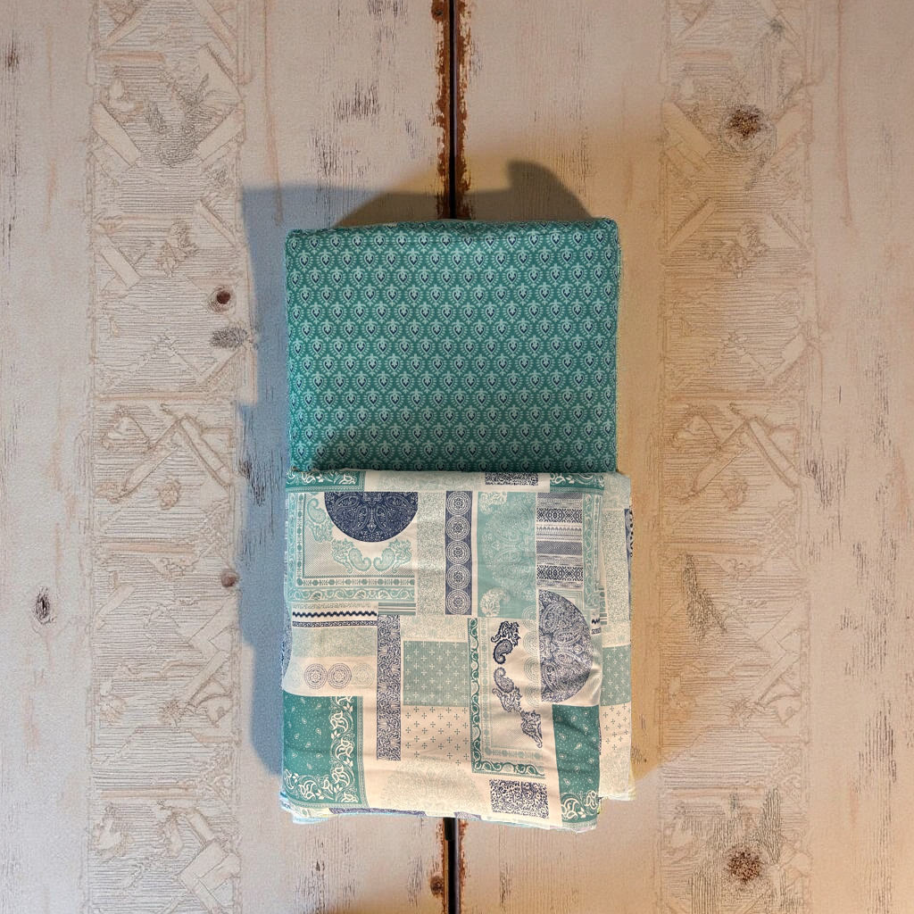 NAZAKAT - Heritage Block Print - Green